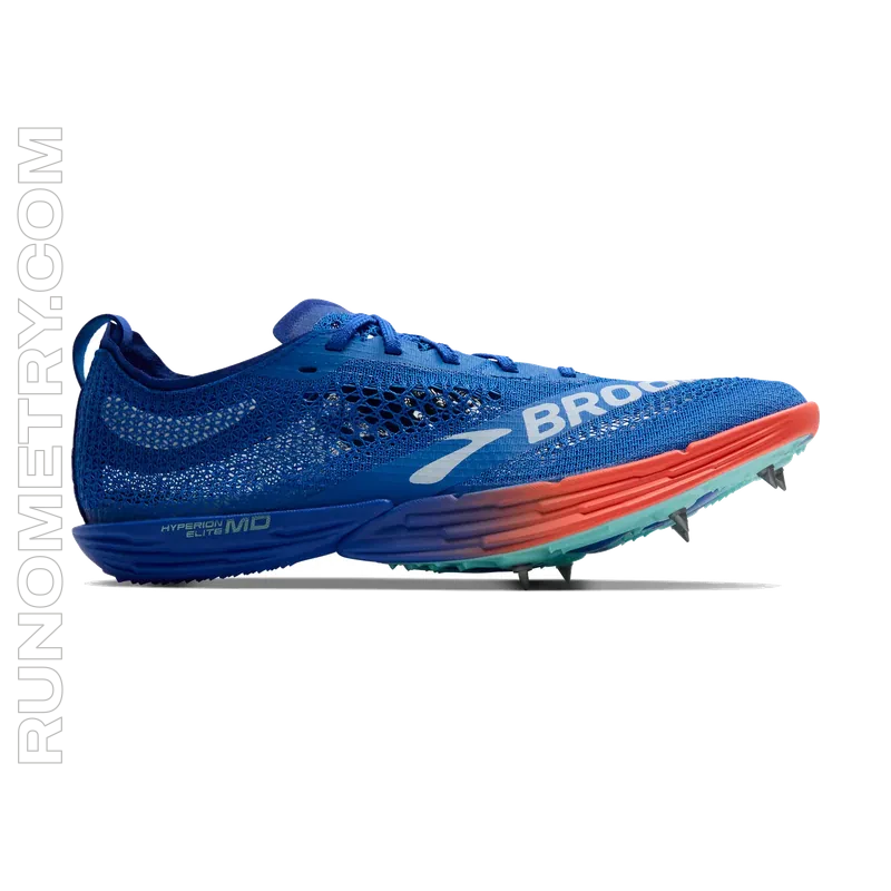 Brooks Hyperion Elite MD, pohled z boku, Modrá