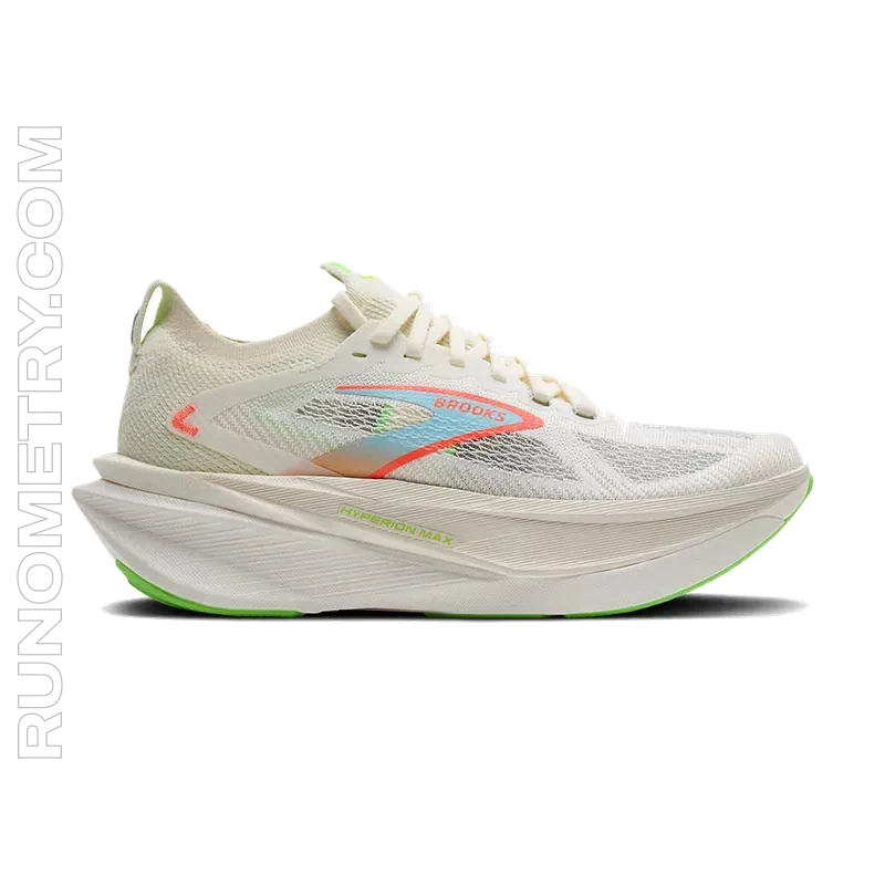 Brooks Hyperion Max 3, widok z boku, Biały