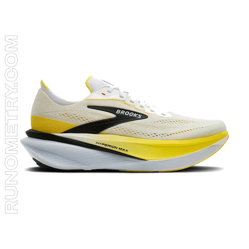 Brooks Hyperion Max 4, widok z boku, Biały