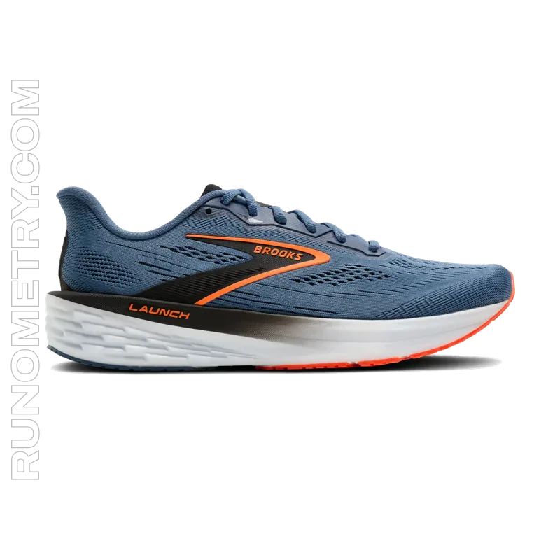 Brooks Launch 12, vista lateral, Azul