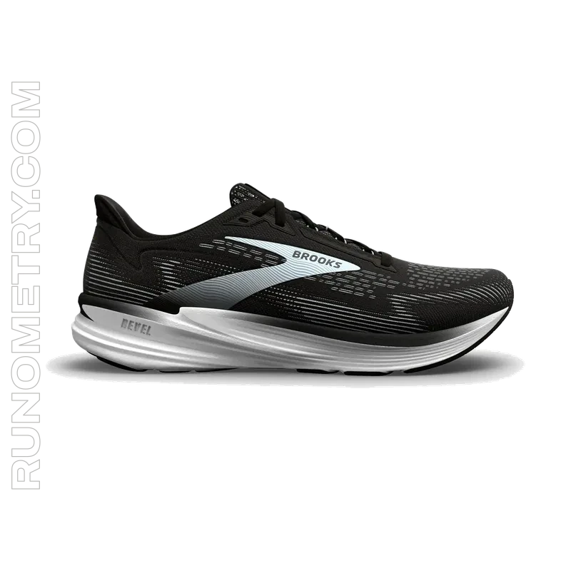 Brooks Revel 8, widok z boku, Czarny