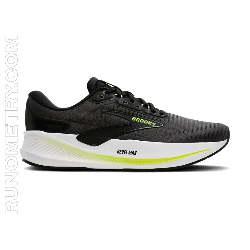 Brooks Revel MAX, side view, Black