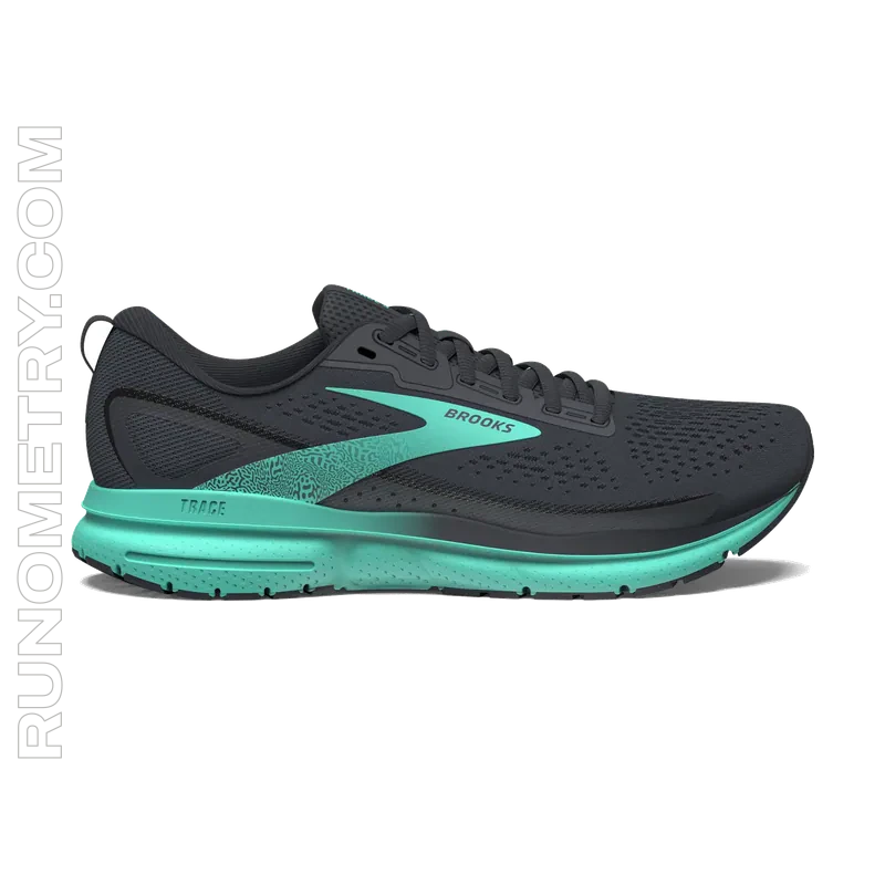 Brooks Trace 3, widok z boku, Czarny