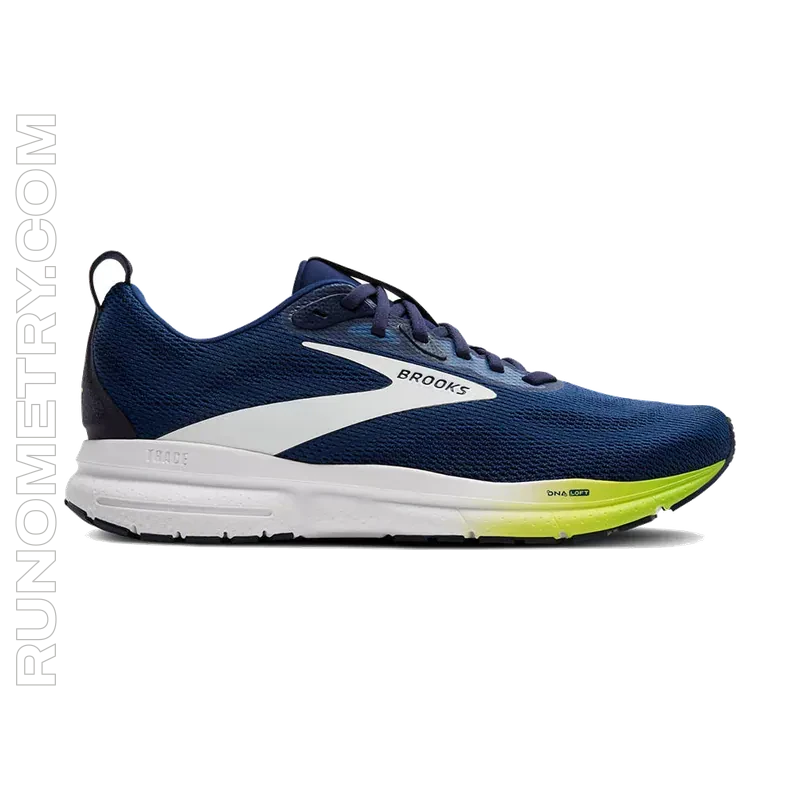 Brooks Trace 4, widok z boku, Niebieski