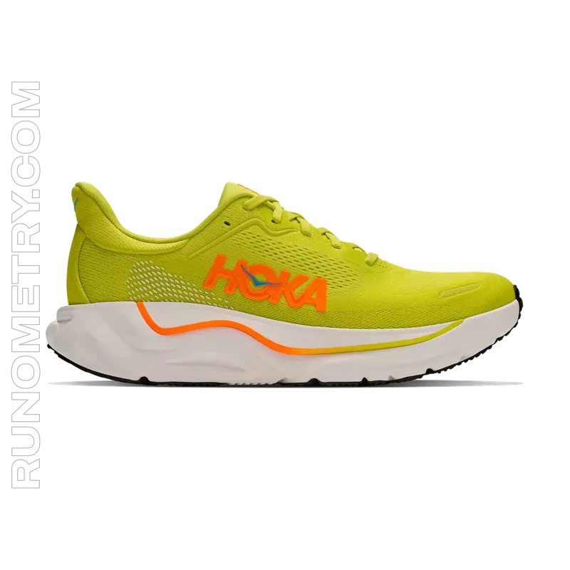 HOKA Arahi 9, side view, Green