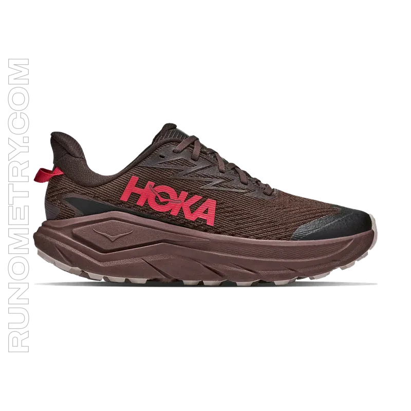 HOKA Challenger 8 GTX, pohled z boku, Hnědá