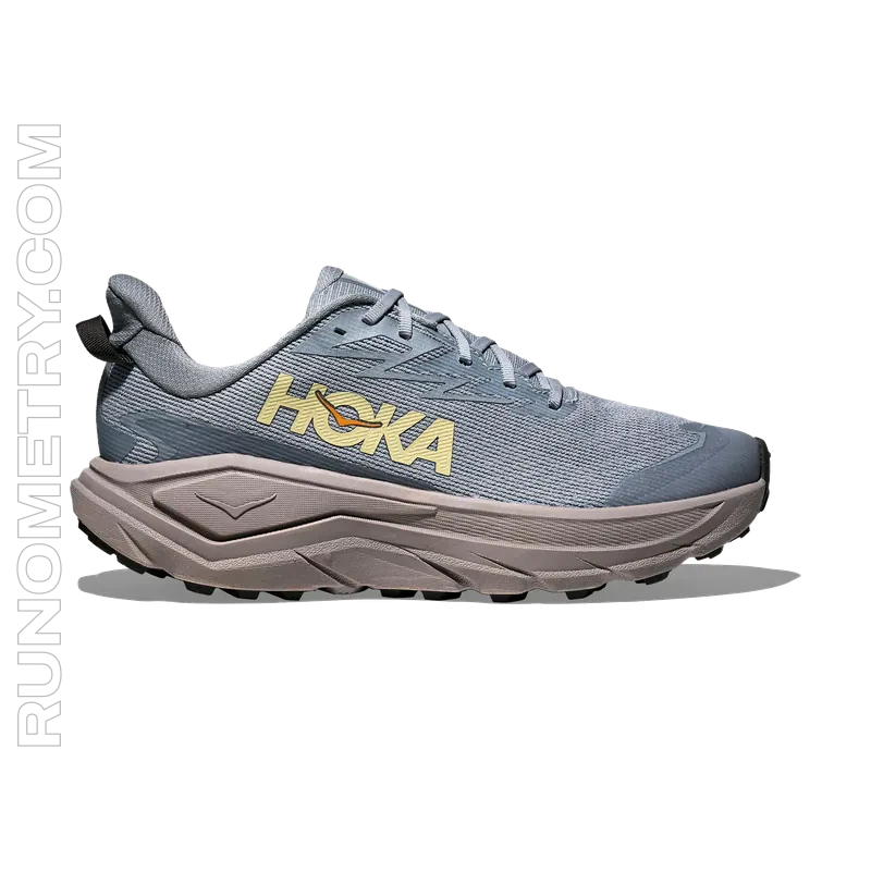HOKA Challenger 8 GTX, vista laterale, Blu