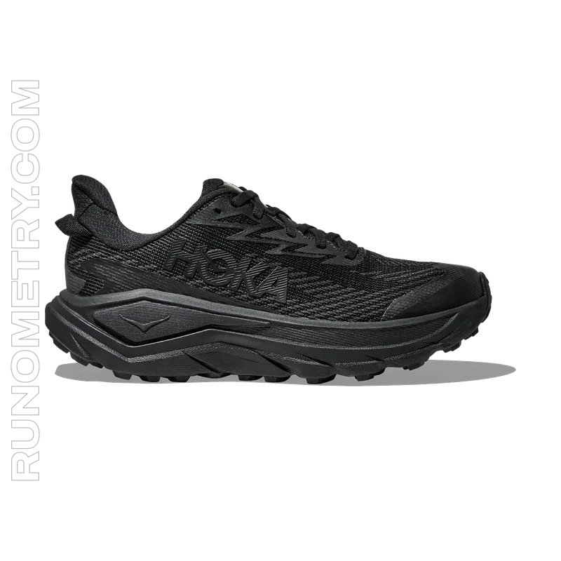 HOKA Challenger 8 GTX, side view, Black