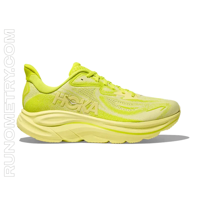HOKA Clifton 10, pohled z boku, Zelená