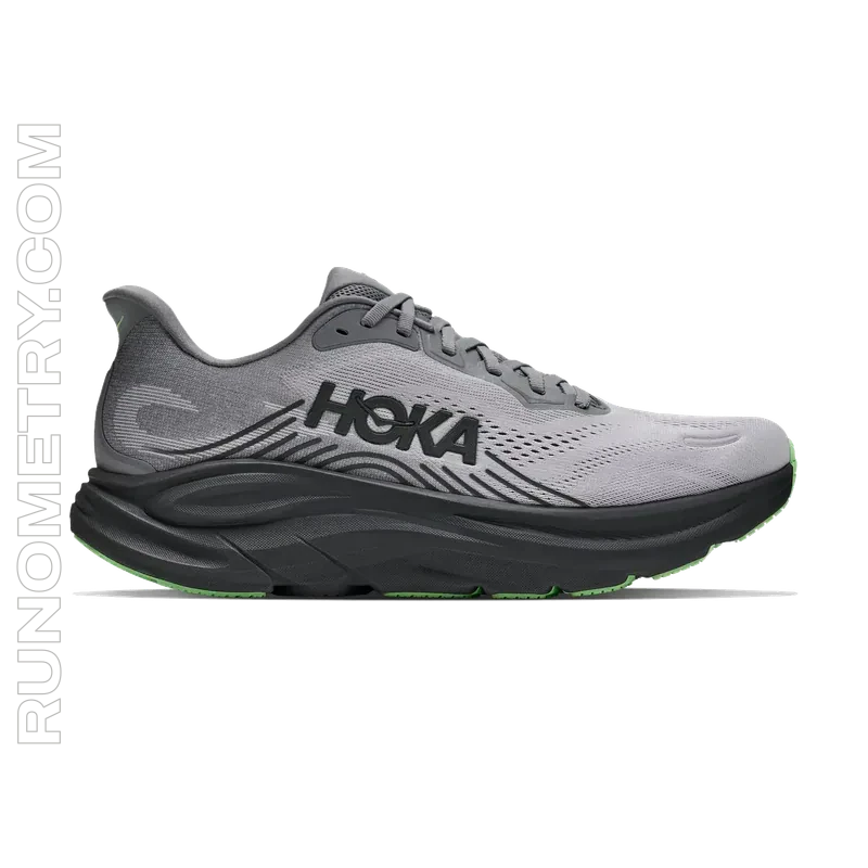 HOKA Clifton 11, zijaanzicht, Grijs