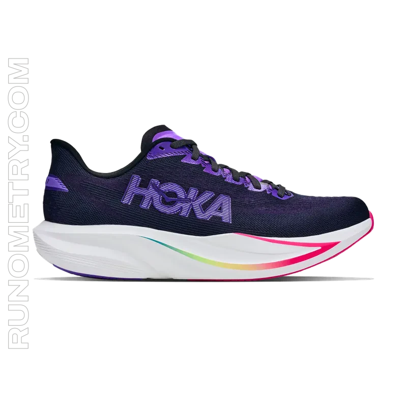 HOKA Mach 7, pohled z boku, Fialová