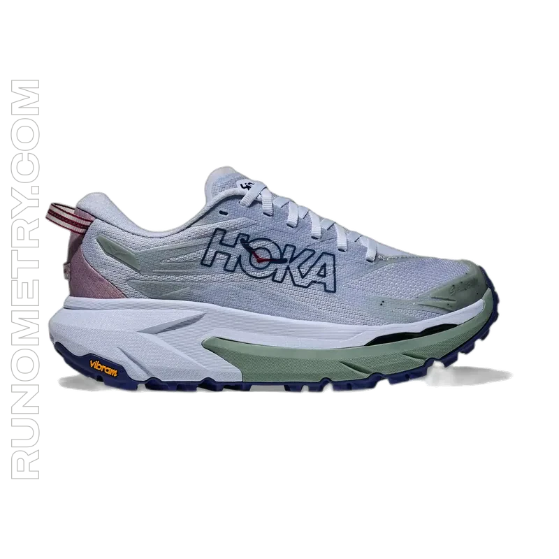 HOKA Mafate 5, widok z boku, Biały