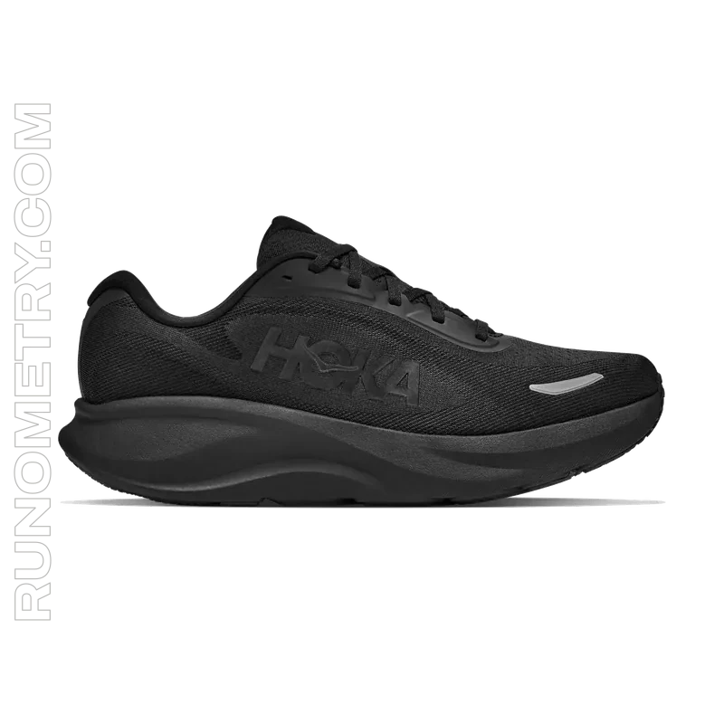 HOKA Rincon 5, vista lateral, Negro