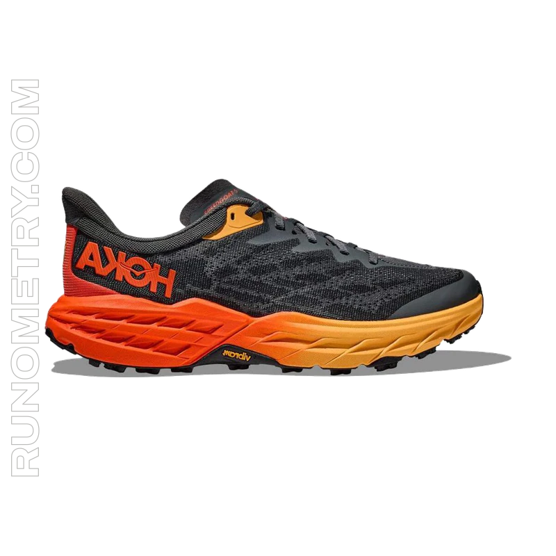 HOKA Speedgoat 5, side view, Black