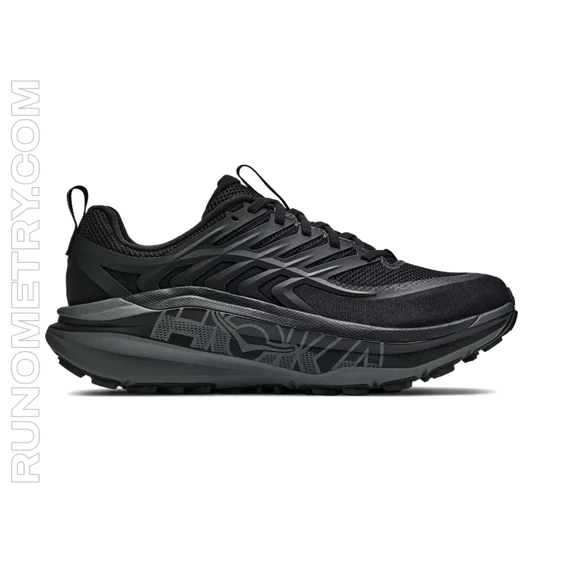 HOKA Stinson 8, side view, Black