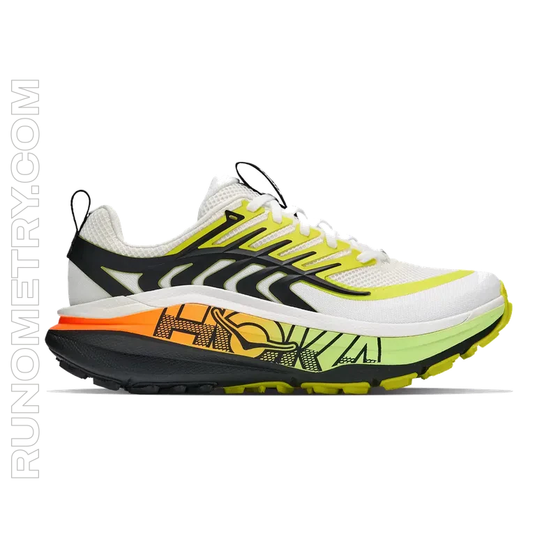 HOKA Stinson 8, zijaanzicht, Wit
