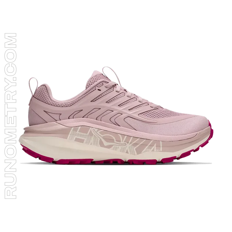 HOKA Stinson 8, vista laterale, Rosa