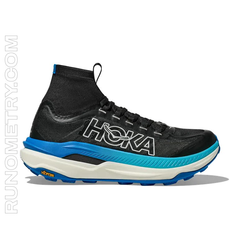 HOKA Tecton X 3, pohled z boku, Černá