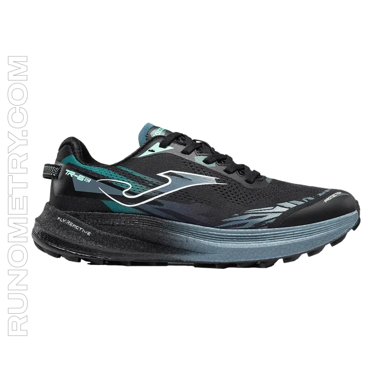 Joma TR 6 2601, vista lateral, Preto