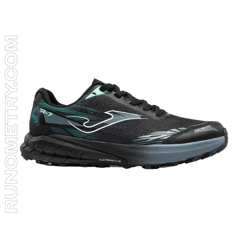Joma TR 7 2601, vista lateral, Preto