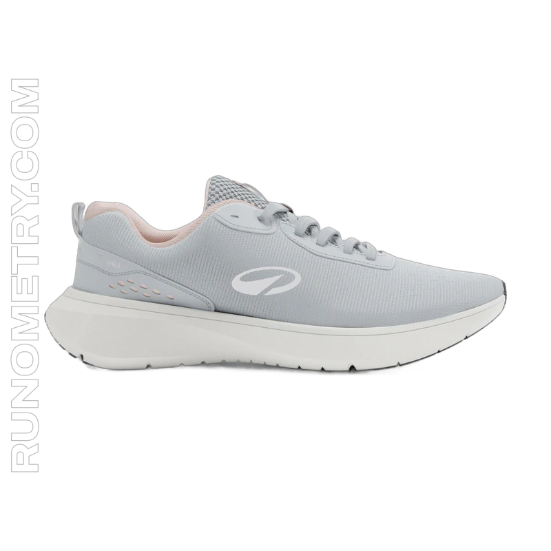 Kiprun Jogflow 100.1, vista laterale, Grise