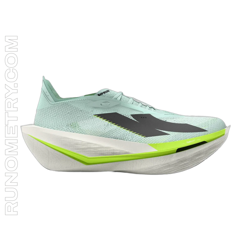 Kiprun Kipstorm Elite, vue de côté, vert jaune