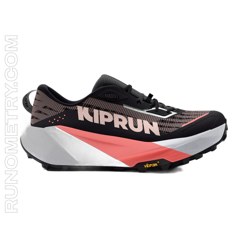 Kiprun Kipsummit Max, Seitenansicht, noir et rose