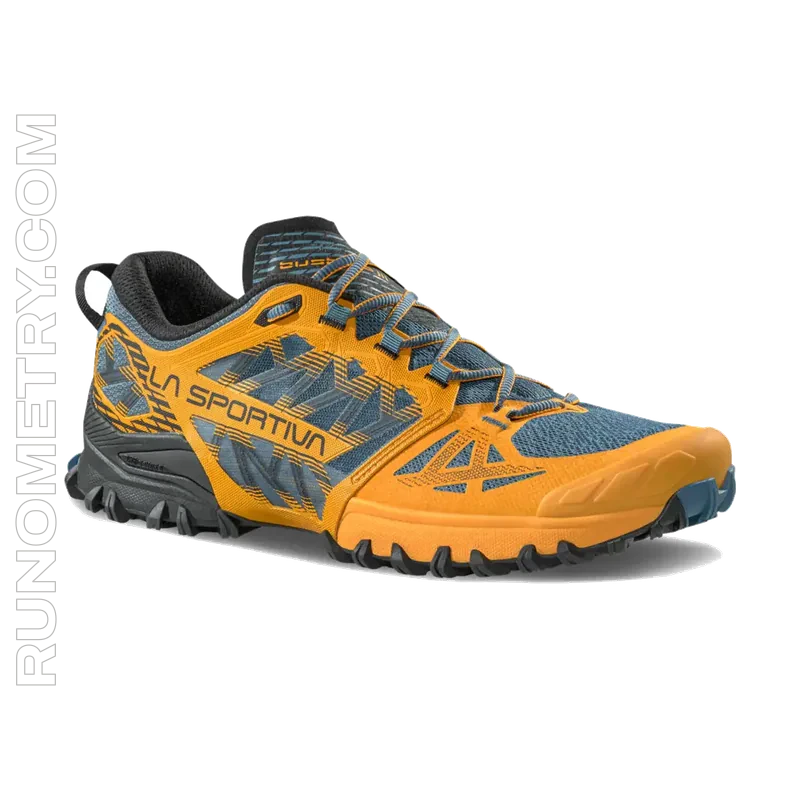 La Sportiva Bushido III, pohled z boku, Oranžová