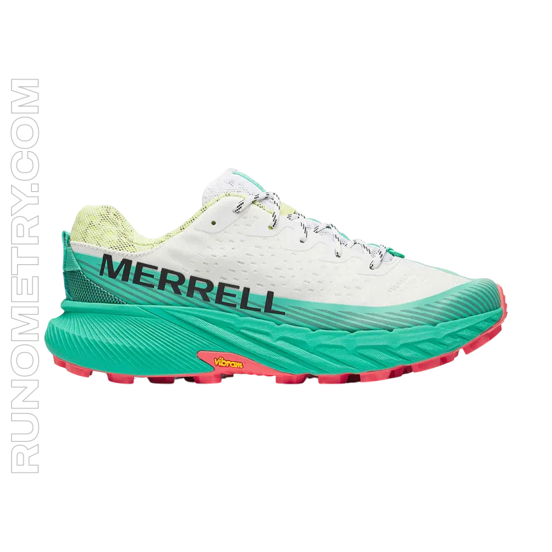 Merrell Agility Peak 5, vista lateral, Branco
