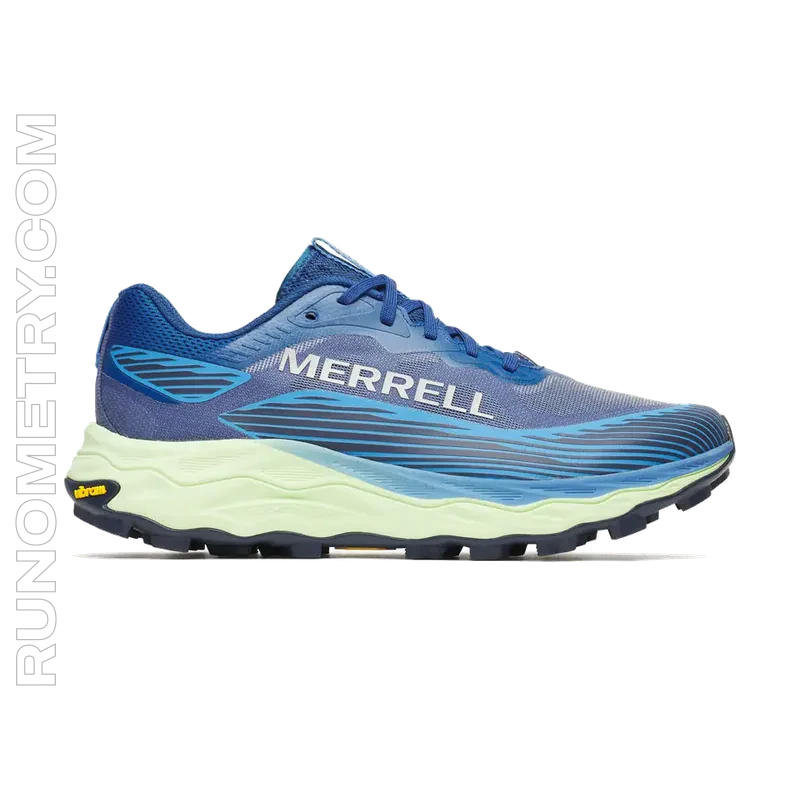 Merrell Agility Peak 6, Seitenansicht, Blau