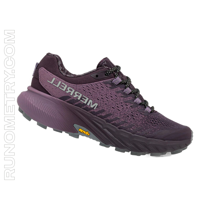 Merrell Agility Remix 6, vista laterale, Viola