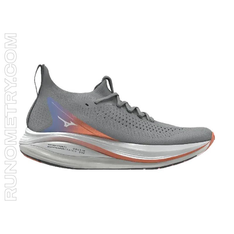 Mizuno Neo Vista 2, Seitenansicht, Grau