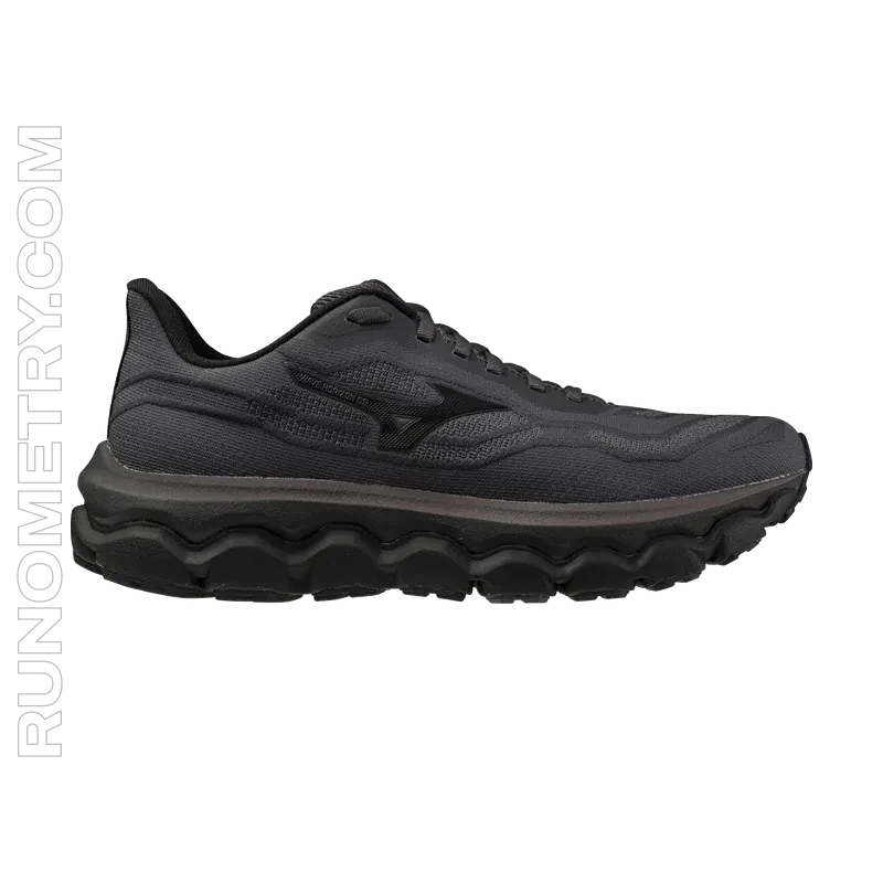 Mizuno Wave Horizon 9, vedere laterală, Negru