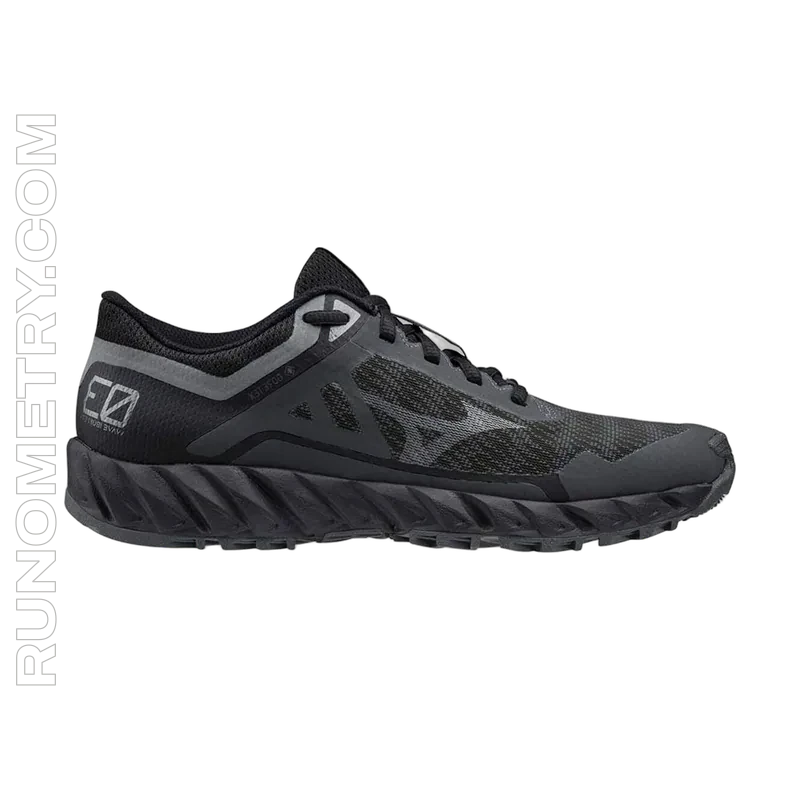 Mizuno Wave Ibuki 3 GTX, Seitenansicht, Schwarz