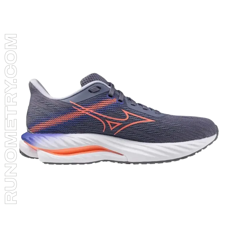 Mizuno Wave Inspire 21, pohled z boku, Modrá