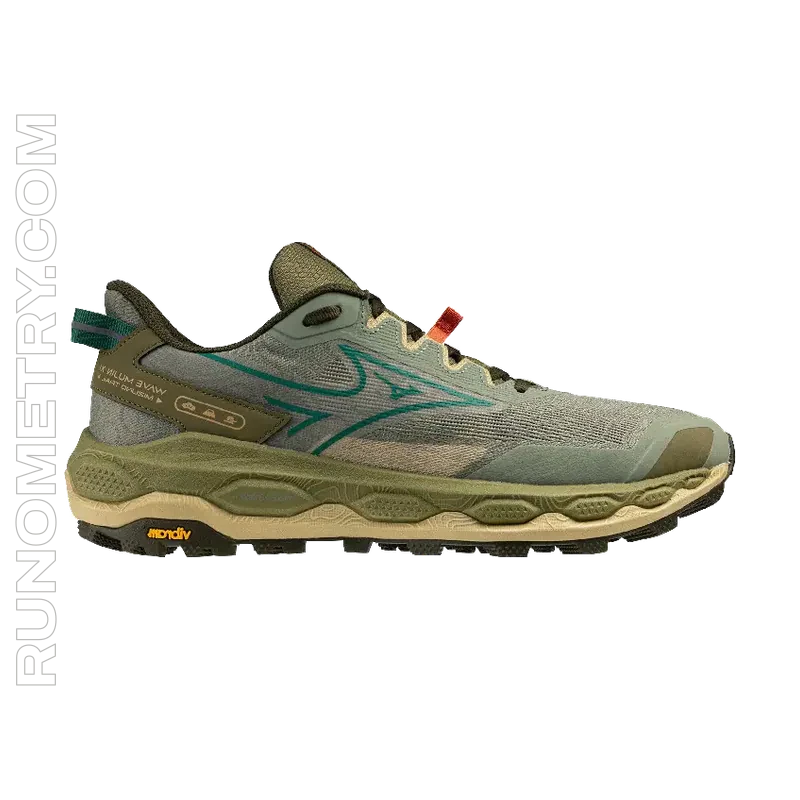 Mizuno Wave Mujin 11, vista laterale, Verde