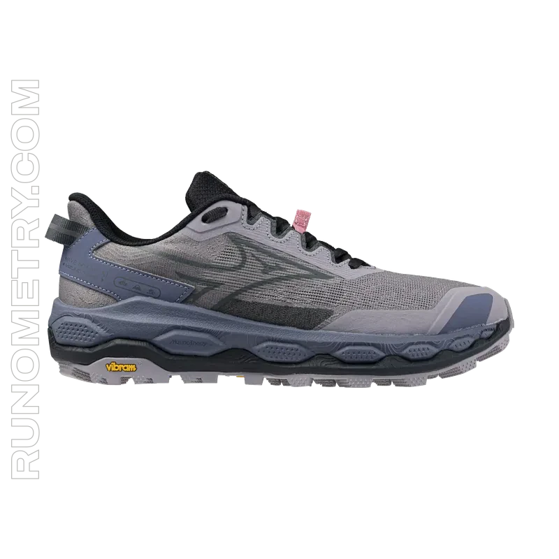 Mizuno Wave Mujin 11, pohled z boku, Šedá
