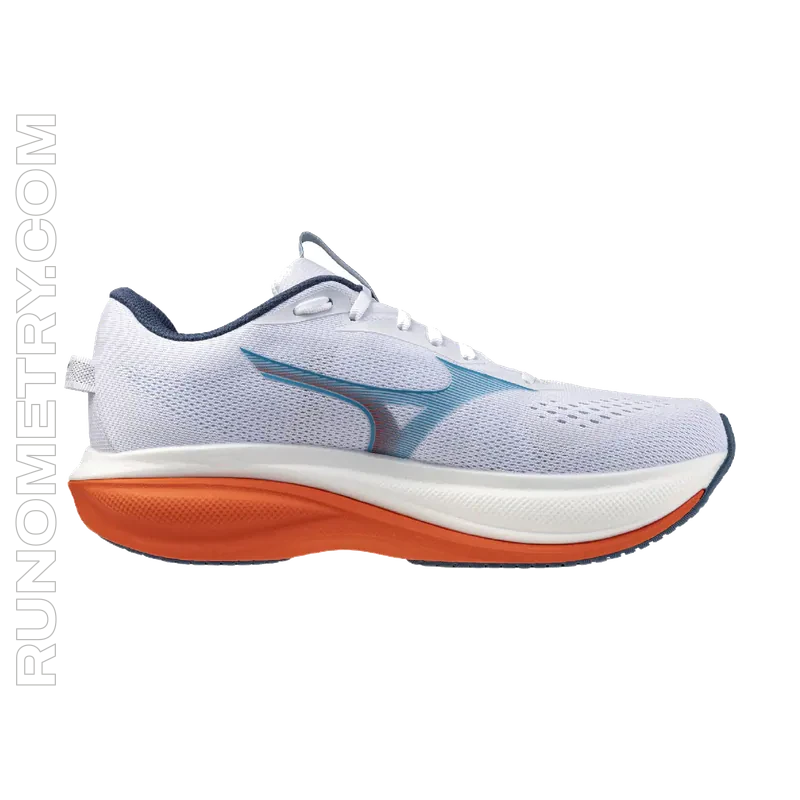 Mizuno Wave Rider 30, side view, White
