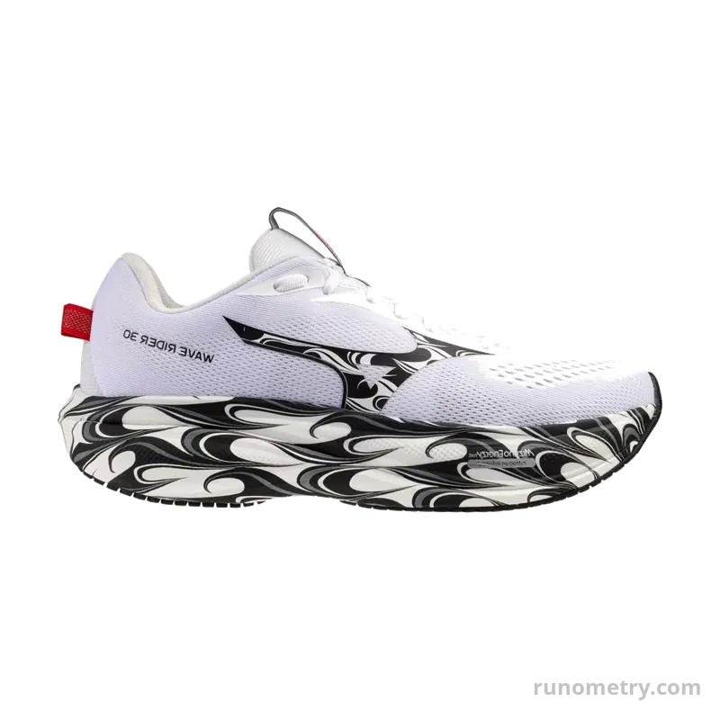 Mizuno Wave Rider 30, Seitenansicht