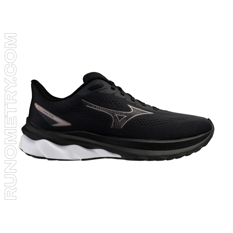Mizuno Wave Serene 3 GTX, pohled z boku, Černá