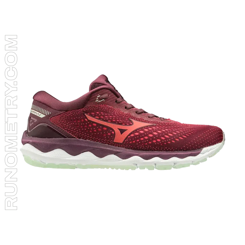 Mizuno Wave Sky 3, pohled z boku, Hnědá