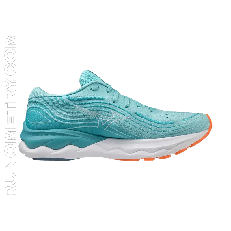 Mizuno Wave Skyrise 4, vista lateral, Bege