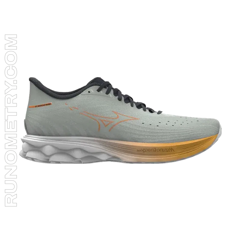 Mizuno Wave Skyrise 6, pohled z boku, Šedá