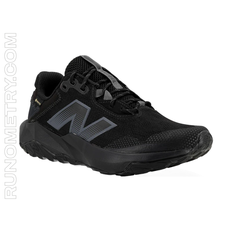 New Balance DynaSoft Nitrel v6 GTX, Seitenansicht, Schwarz