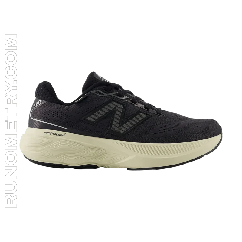 New Balance Fresh Foam X 880v15 GTX, side view, Black
