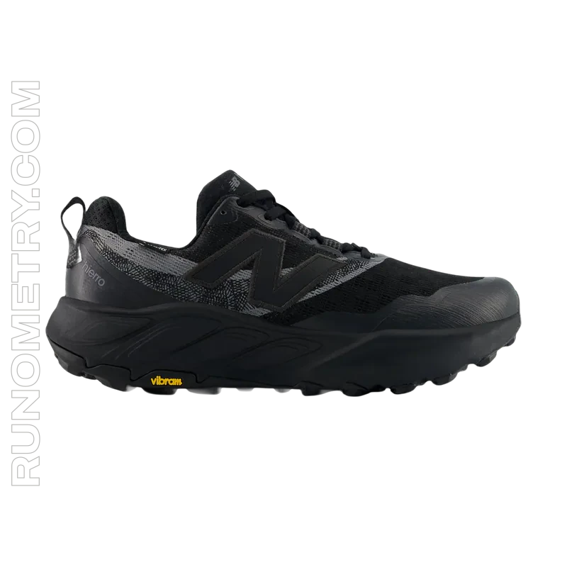 New Balance Fresh Foam X Hierro v9 GTX, vue de côté, Noir