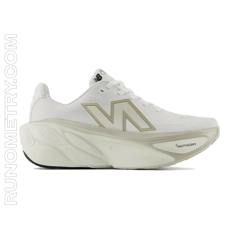 New Balance Fresh Foam X More v5, side view, Grey