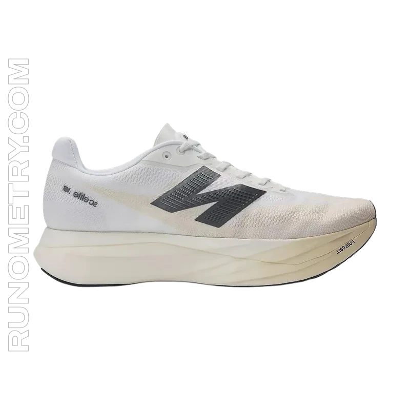 New Balance FuelCell SuperComp Elite v5, side view, White