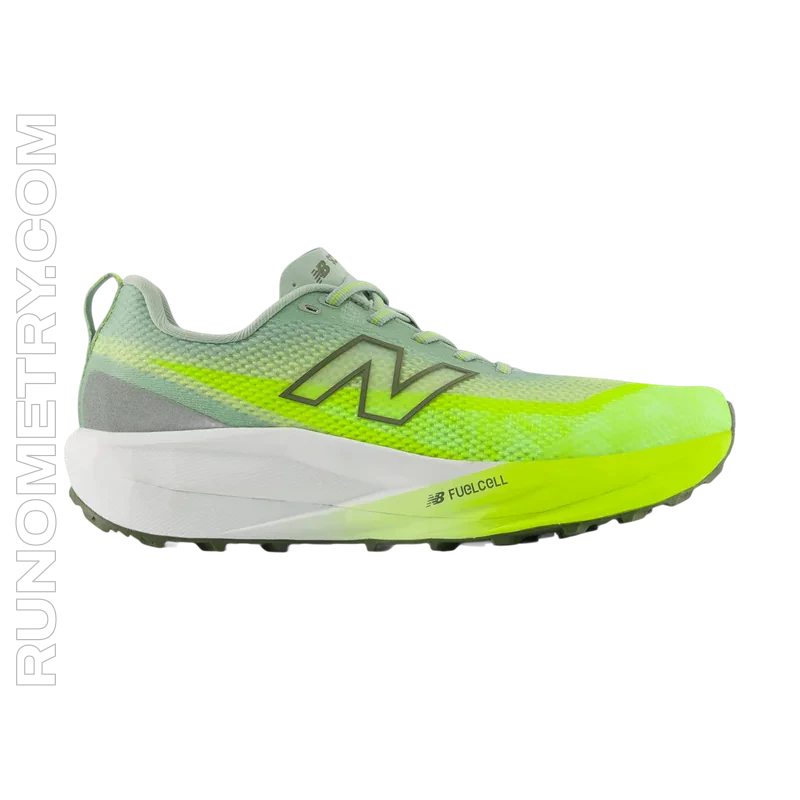New Balance FuelCell SuperComp Trail v2, vista lateral, Verde