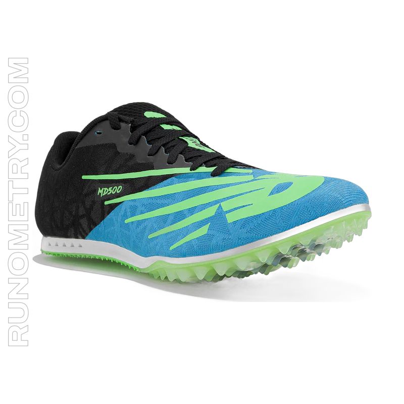 New Balance MD500 v8, pohled z boku, Černá